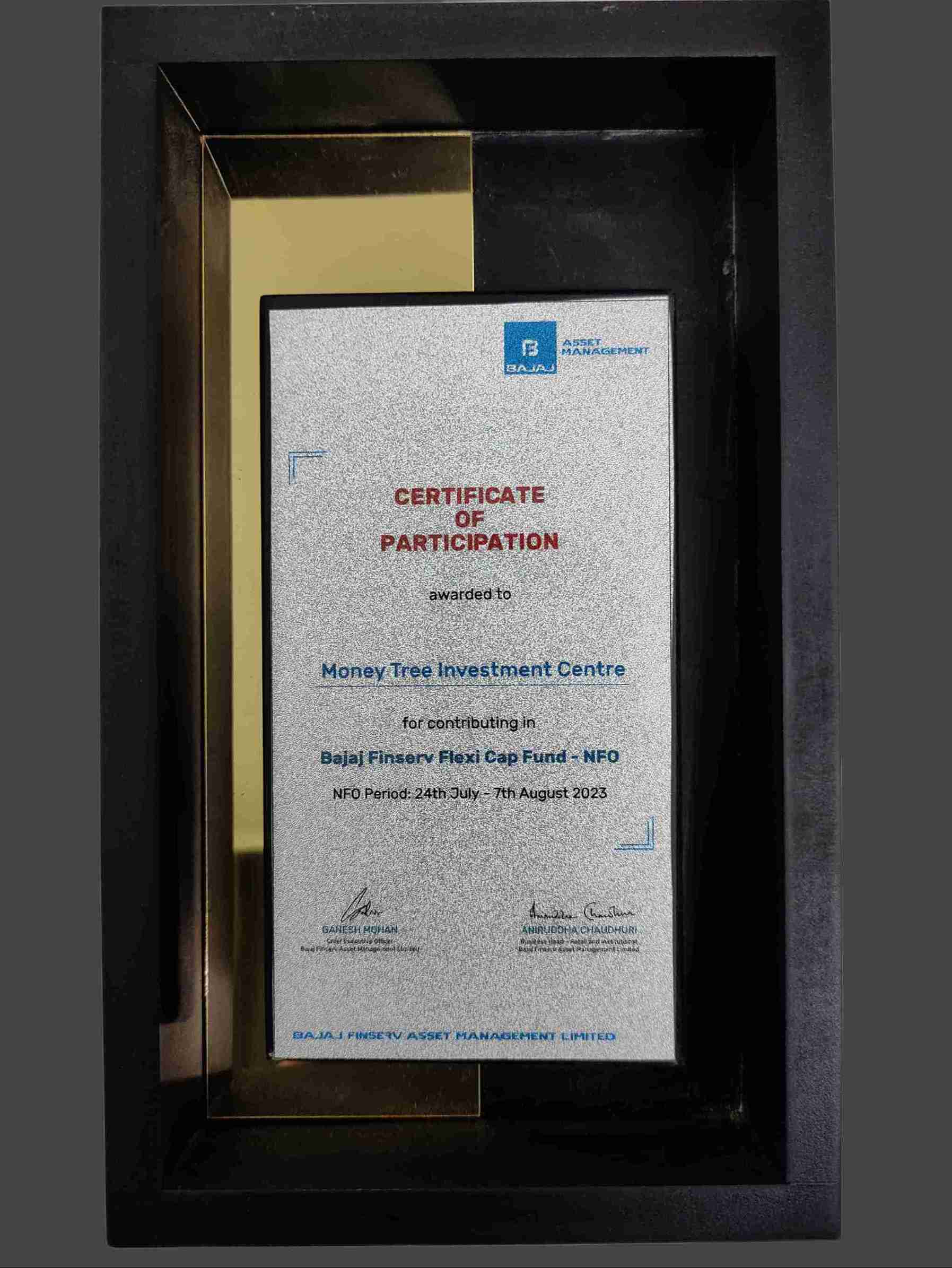 BAJAJ FINSERVE FLEXICAP FUND NFO PARTICIPATION2023