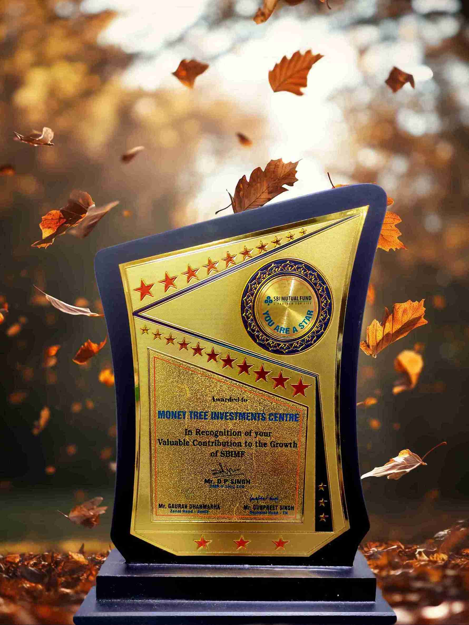 SBI MUTUAL FUND STAR AWARD